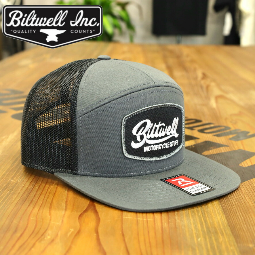 楽天市場】Biltwell ビルトウェル メッシュキャップ 