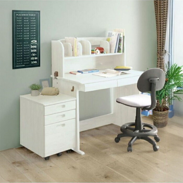 楽天市場】学習机セット 幅100cm デスクセット 3点セット 引出し付き