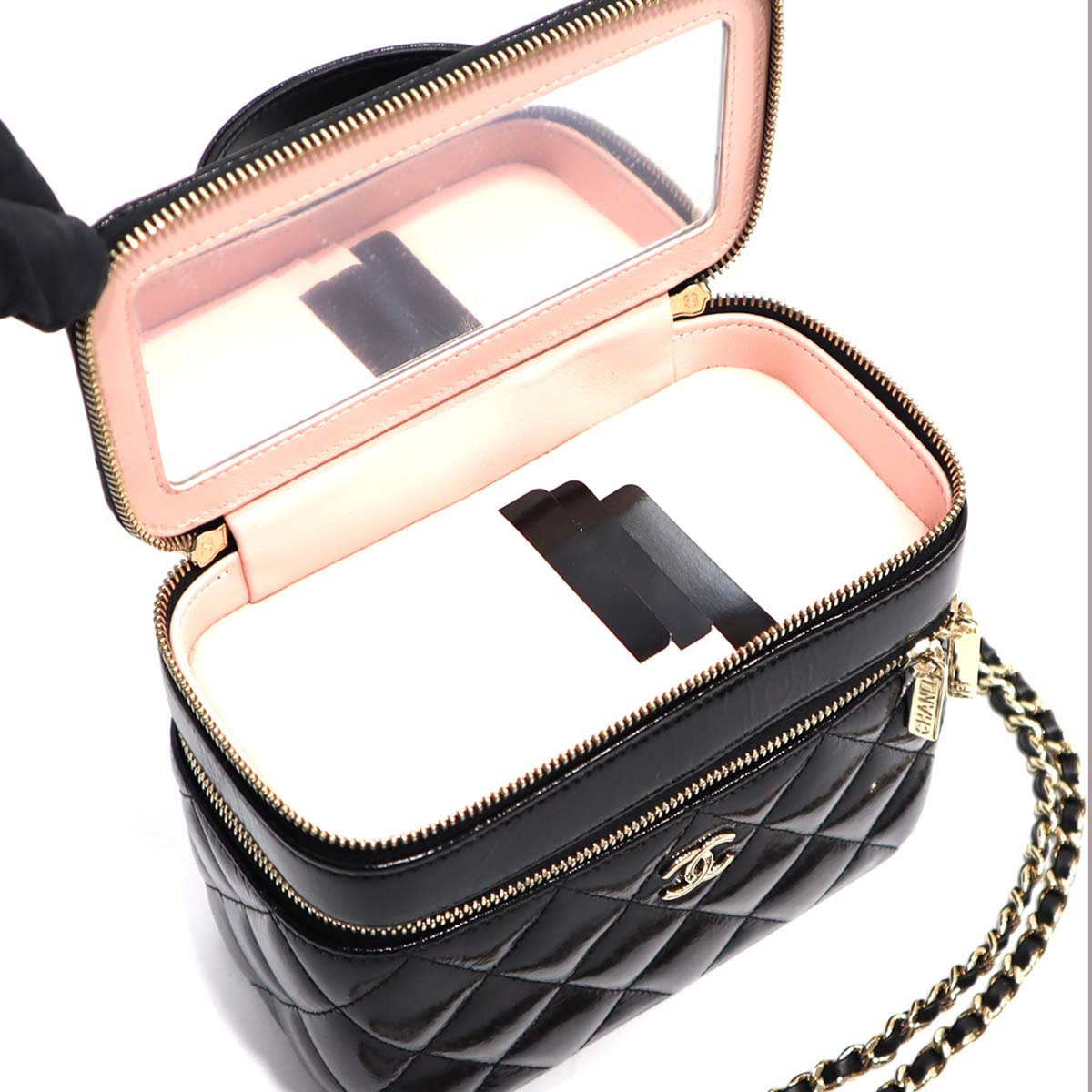楽天市場】質屋 未使用 シャネル CHANEL バニティ ヴァニティー ケース