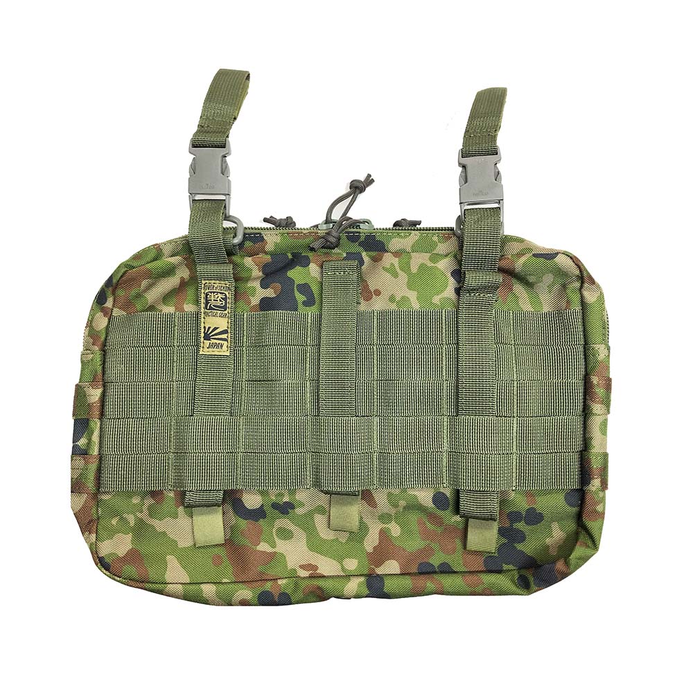 楽天市場】戦人 コーデュラナイロン製 チェストポーチL 陸自迷彩