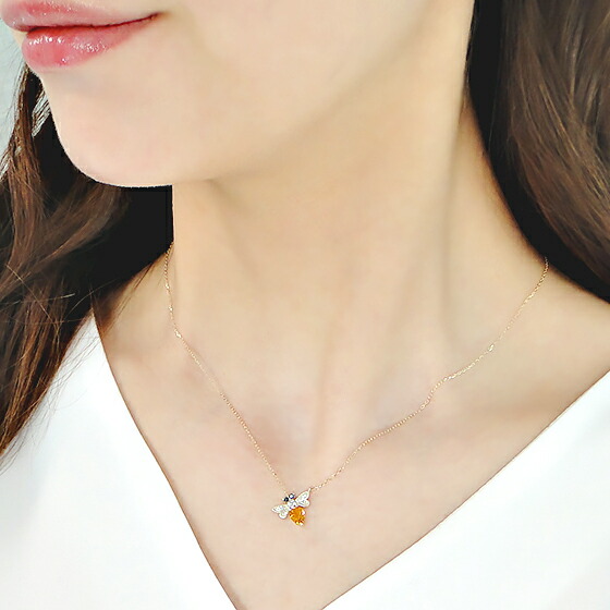 楽天市場】【送料無料】K10YG 蜂 ペンダントはち ハチ 蜜蜂 ゴールド