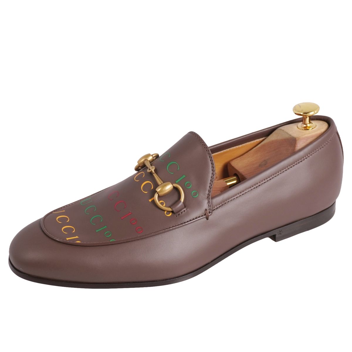 楽天市場】イタリア製 GUCCI ビットローファー 緑 10/28cm グッチ