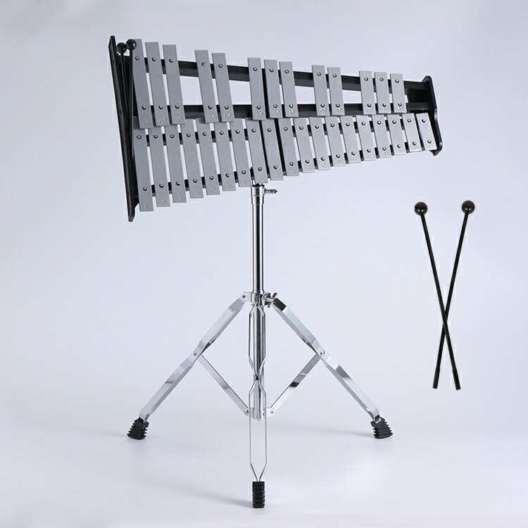 楽天市場】32音 鉄琴 グロッケン 音楽打楽器 グロッケンシュピール