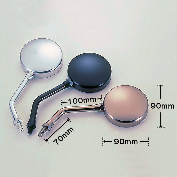 楽天市場】Posh ポッシュ マシンド Z2(ZII)タイプミラー 左右共通 1個