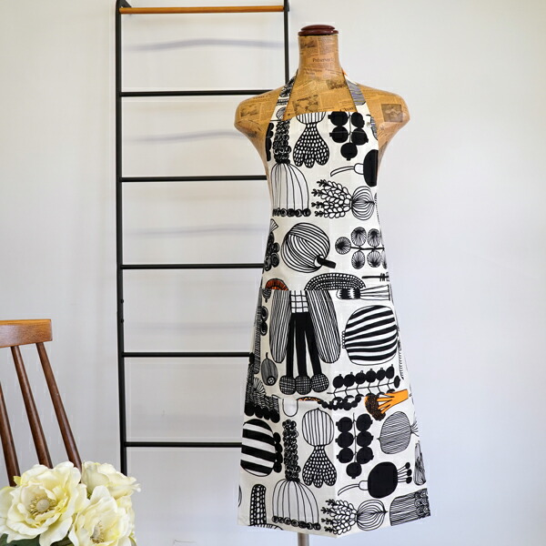 楽天市場】マリメッコ エプロン PUUTARHURIN PARHAAT（プータルフリン