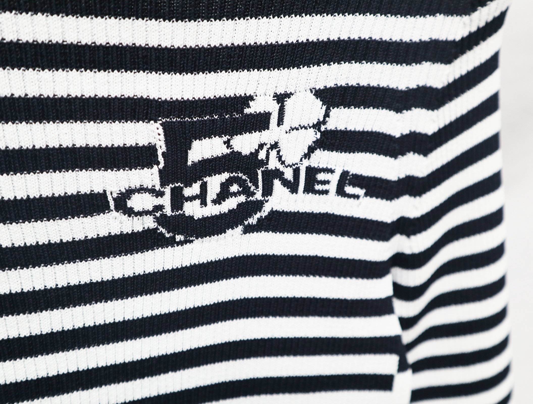 CHANEL ストライプ ニット セーター 36