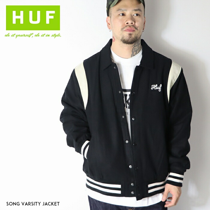 楽天市場】【セール 20％OFF】 HUF ハフ ジャケット スタジャン