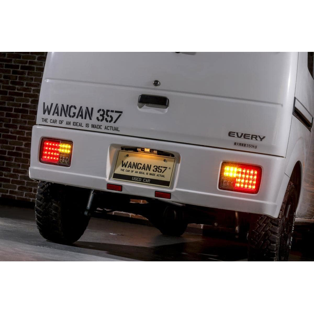 楽天市場】WANGAN357 DA64V DA17V エブリィバン エブリーバン クリア