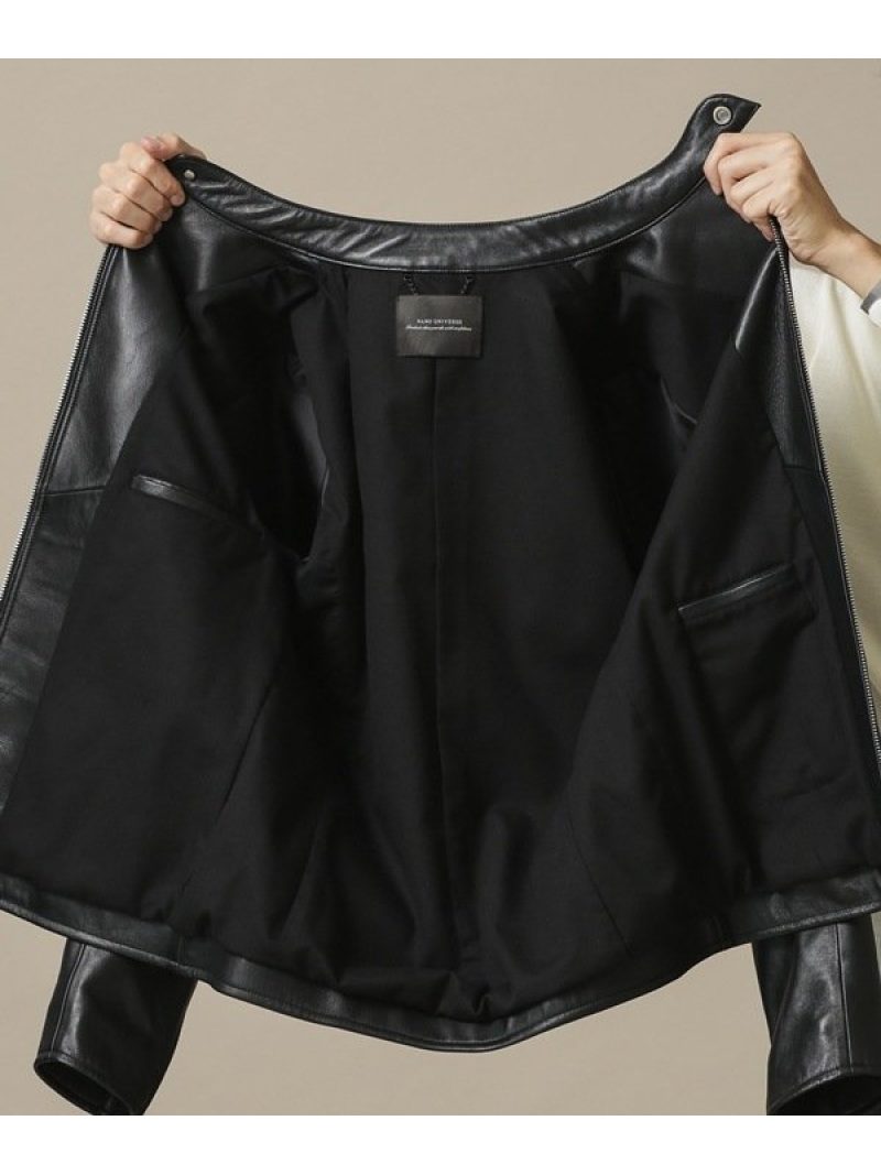 楽天市場】【SALE／20%OFF】シープレザーシングルライダース NANO