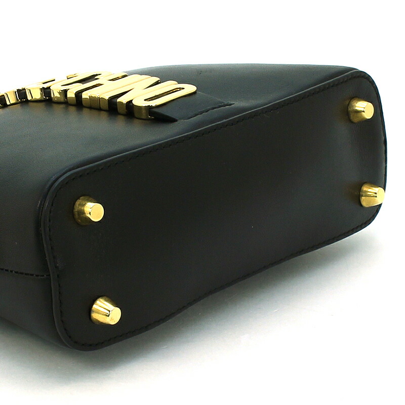 楽天市場】モスキーノ ショルダーバッグ A7473 8008 レザー 本革 ロゴ