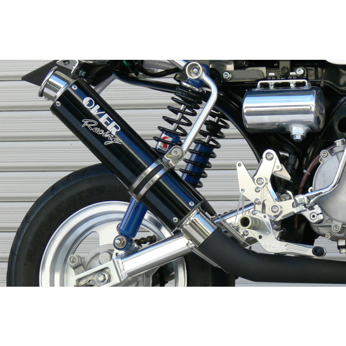 楽天市場】マフラー 黒 ショート管 ストレート モンキー ゴリラ