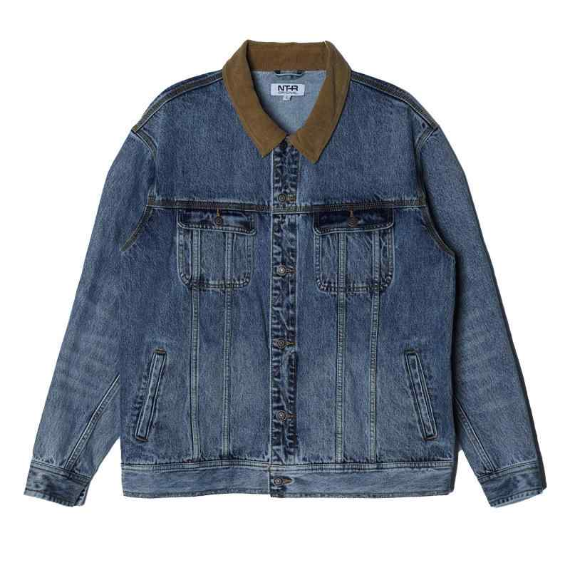 楽天市場】襟 コーデュロイ デニムジャケットの通販