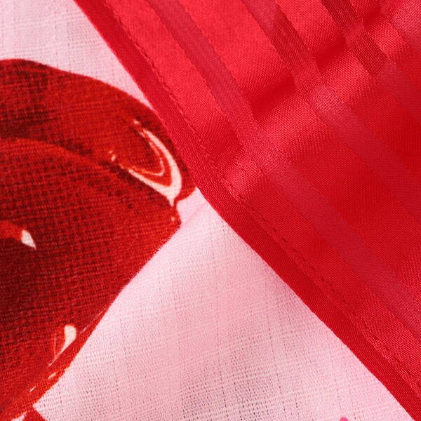 楽天市場】メゾピアノ(mezzo piano)いちごりんご飴柄 浴衣ドレス