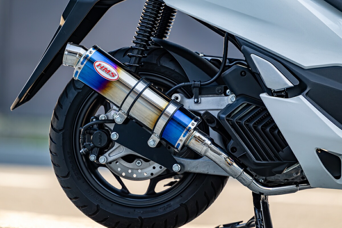 楽天市場】最新モデル対応！ PCX125 PCX160 バイク マフラー 2BJ-JK05