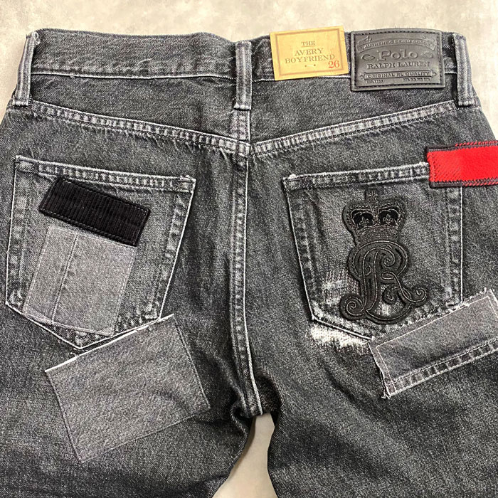 楽天市場】ポロ ラルフローレン レディース パッチワーク ボーイ