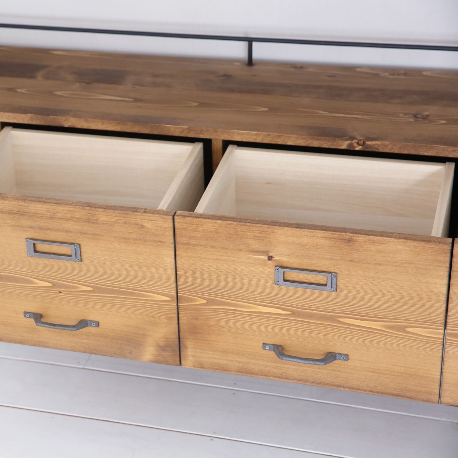 楽天市場】ファイルキャビネット 無垢 書類棚 チェスト タンス 本棚 棚