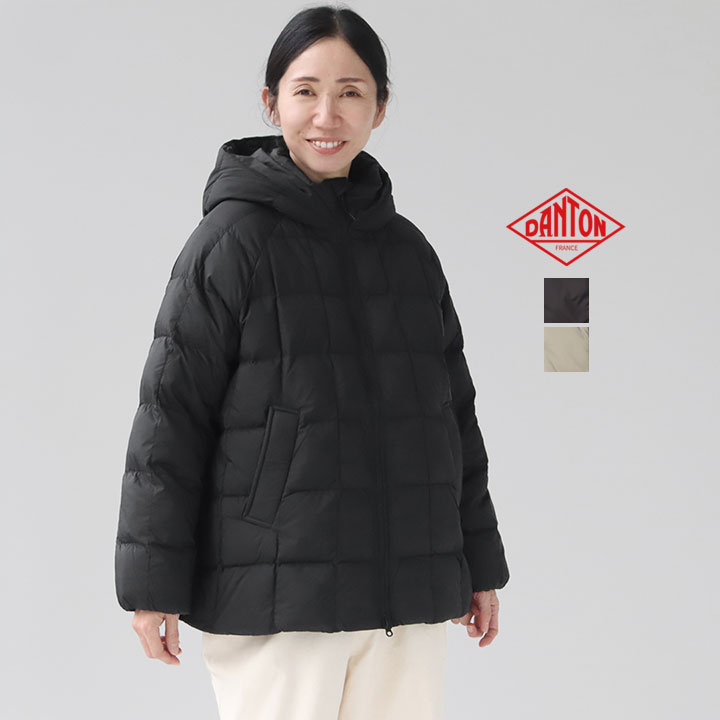 楽天市場】DANTON ダントン｜ナイロンタフタ スクエアキルト ダウン