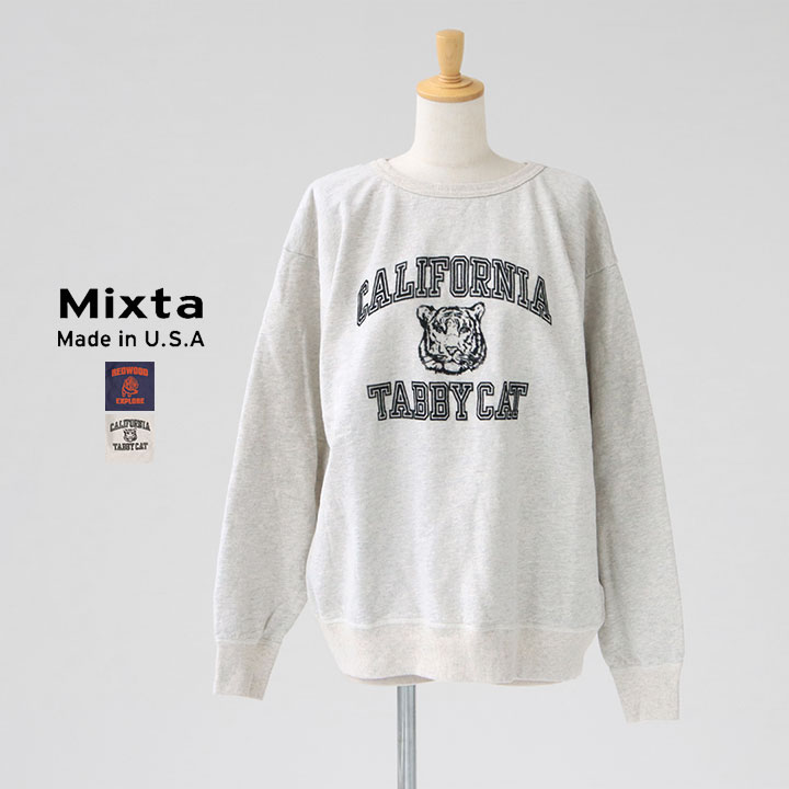 楽天市場】【20％OFF！】MIXTA ミクスタ｜クルーネック プリント