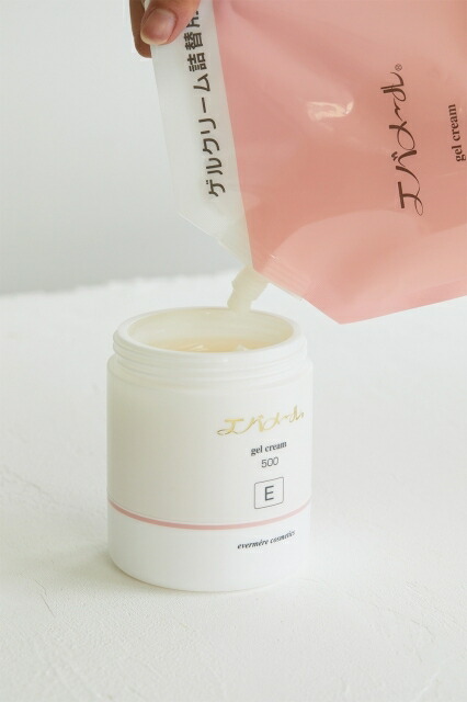 楽天市場】エバメール ゲルクリーム 詰替え ポンプ から選べる