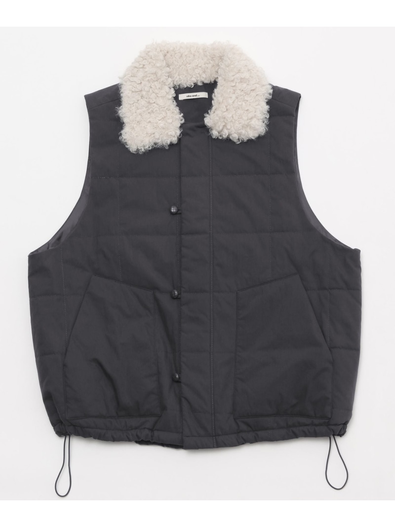 楽天市場】【SALE／50%OFF】スクエアキルティングベスト niko and