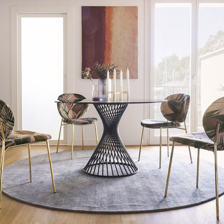 楽天市場】＜ポイント10倍＞カリガリス ダイニングテーブル VORTEX