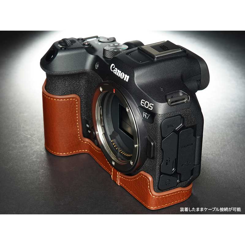 楽天市場】Canon EOS R7 専用 レザー ケース Volcano ボルケーノ TP