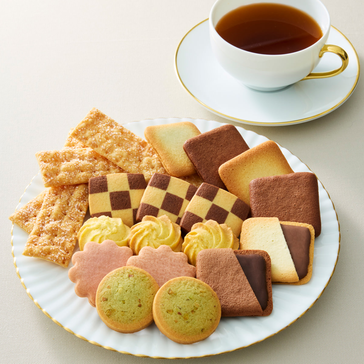 楽天市場】コロンバン ビスキュイアソートメント20枚入 10箱 クッキー