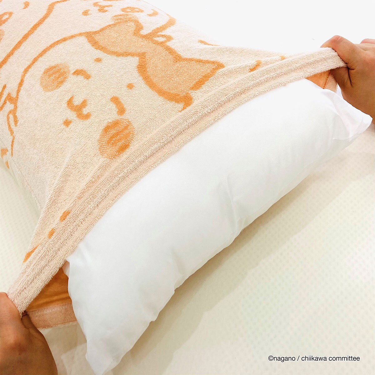 楽天市場】ちいかわ 抗菌防臭のびのび枕カバー (ちいかわ/ハチワレ