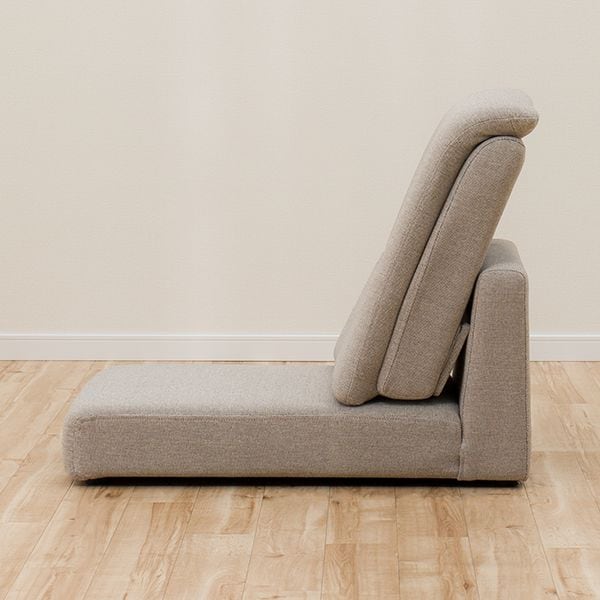 楽天市場】肘無し 1人掛け 圧迫感なく座り心地が良いローソファ (N