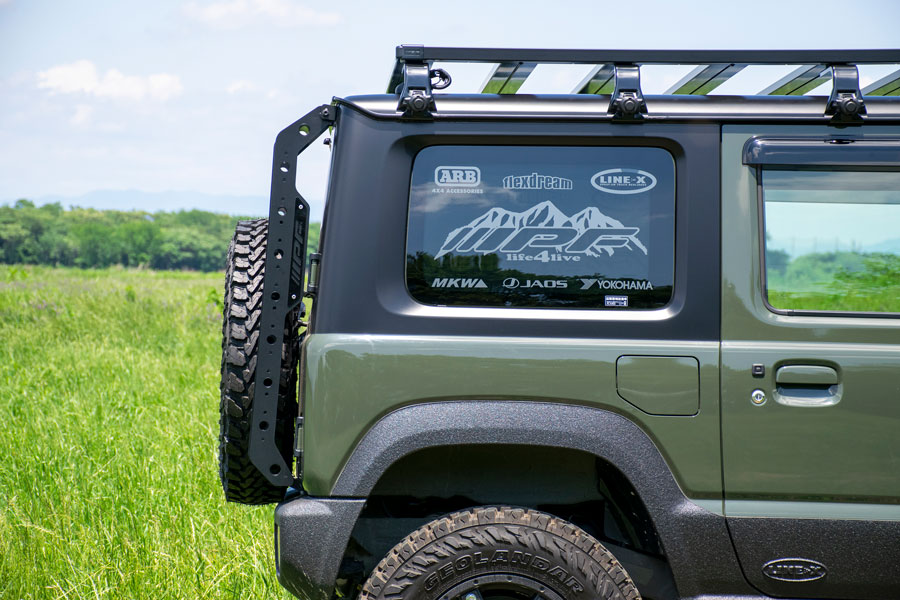 楽天市場】EXL-01 EXPリアラダー for ジムニー JIMNY JB64 JB74専用