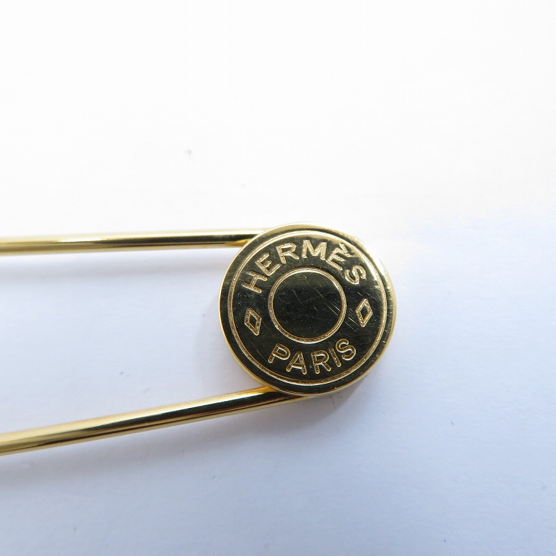 楽天市場】【中古】HERMES | エルメス セリエ ピンブローチ - ゴールド