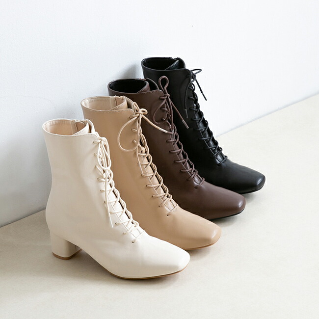 楽天市場】3/11 9:59マデ 2499円 送料無料 レースアップブーツ