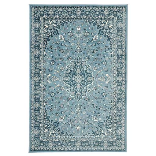 楽天市場】IKEA イケア VEDBÄK ヴェードベック ラグ パイル短, ブルー