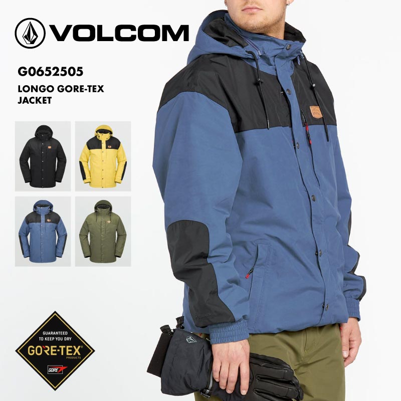 楽天市場】VOLCOM/ボルコム メンズ スノージャケット LONGO GORE-TEX