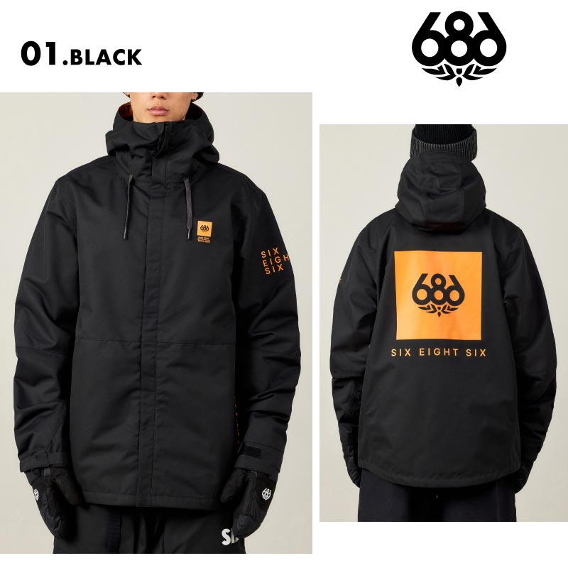 楽天市場】686/シックスエイトシックス メンズ スノージャケット JAPAN