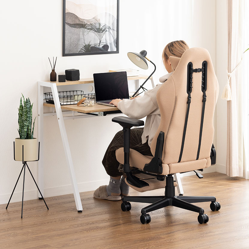 楽天市場】ウィステリア・フリーダムチェア ゲーミングチェア 低座面