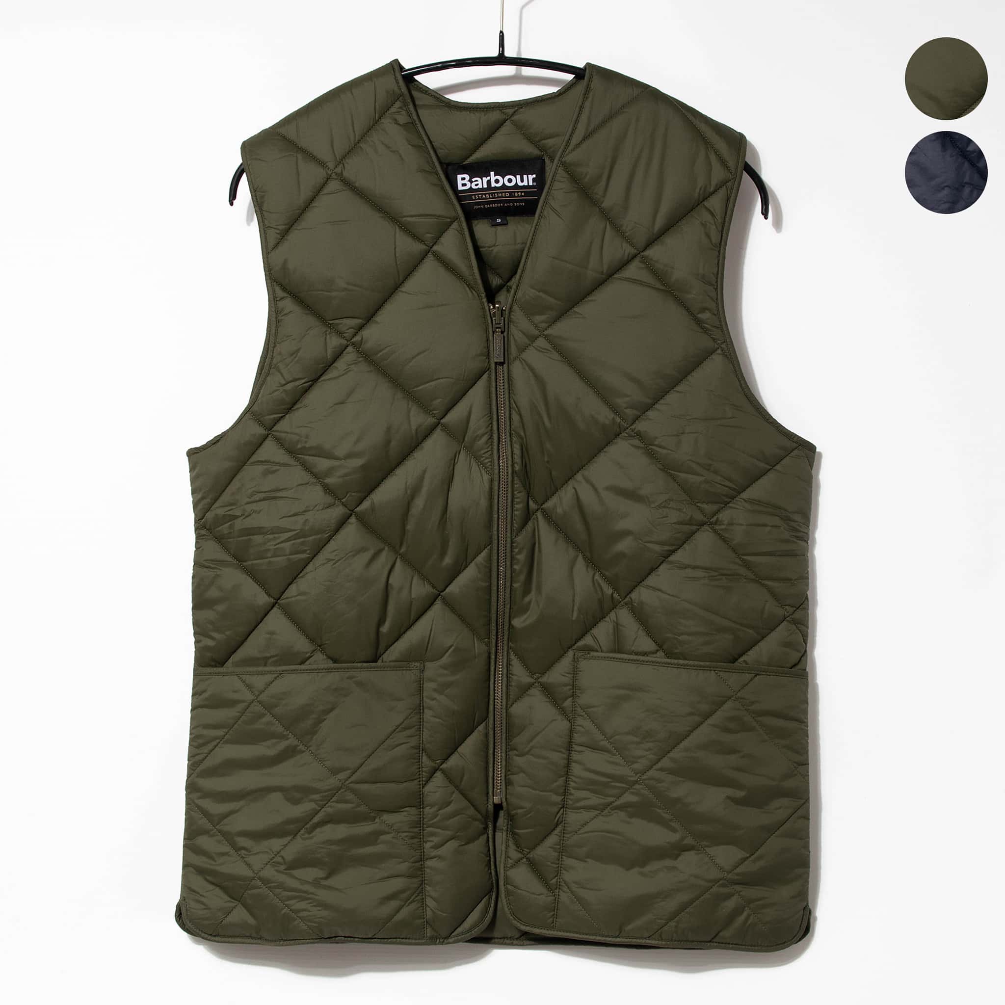 楽天市場】バブアー BARBOUR キルティングベスト LARGE BOX QUILTED