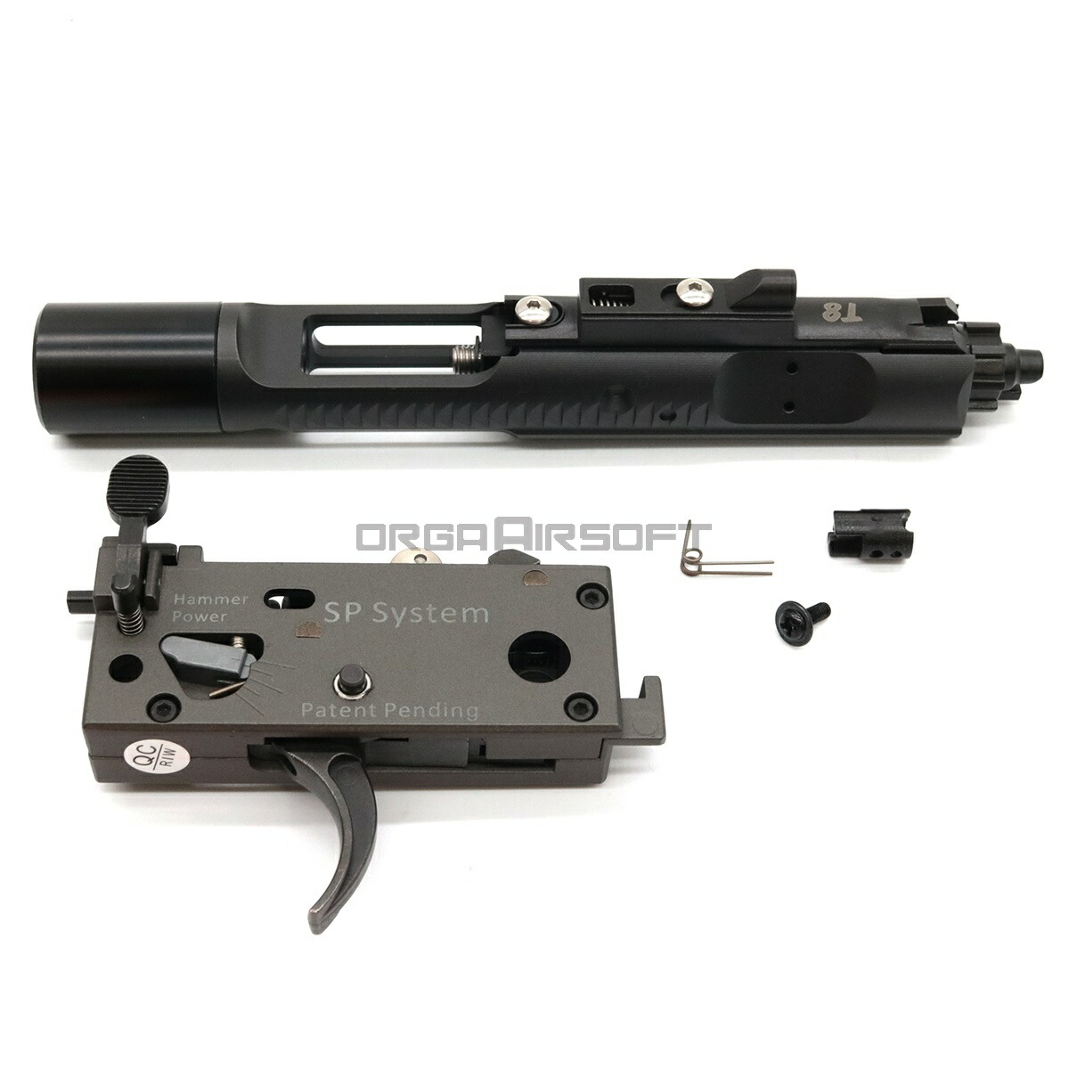 楽天市場】T8 東京マルイMWS用 スチールボルトキャリア