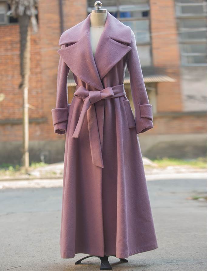 楽天市場】Aライン ロング ガウンコート レディース アウター ロング丈