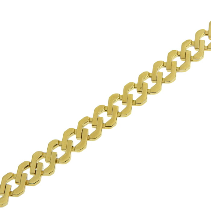 楽天市場】CELINE セリーヌ マカダム ブレスレット K18YG 750 イエロー