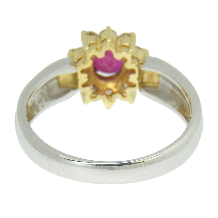 楽天市場】JEWELRY MAKI ジュエリーマキ フラワー モチーフ ルビー