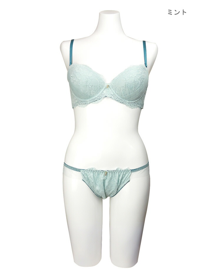 楽天市場】フラワーレース ブラジャー ショーツ 上下セット 下着(J1224