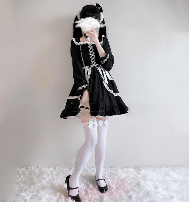 楽天市場】暗黒風 コスプレ衣装 ゴスロリ レディース ハロウィン 変身