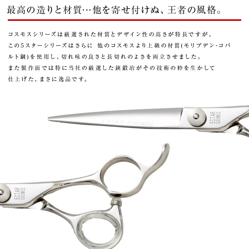 楽天市場】【正規品】HIKARI（ヒカリシザーズ）5 STAR COSMOS 154（7.0
