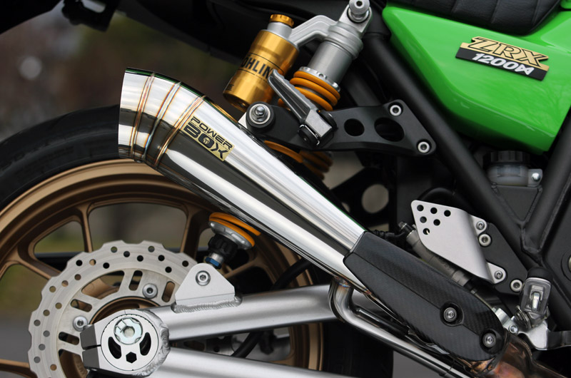 楽天市場】SP TADAO SP忠男マフラー ZRX1200 DAEG '09~ PowerBox SUS