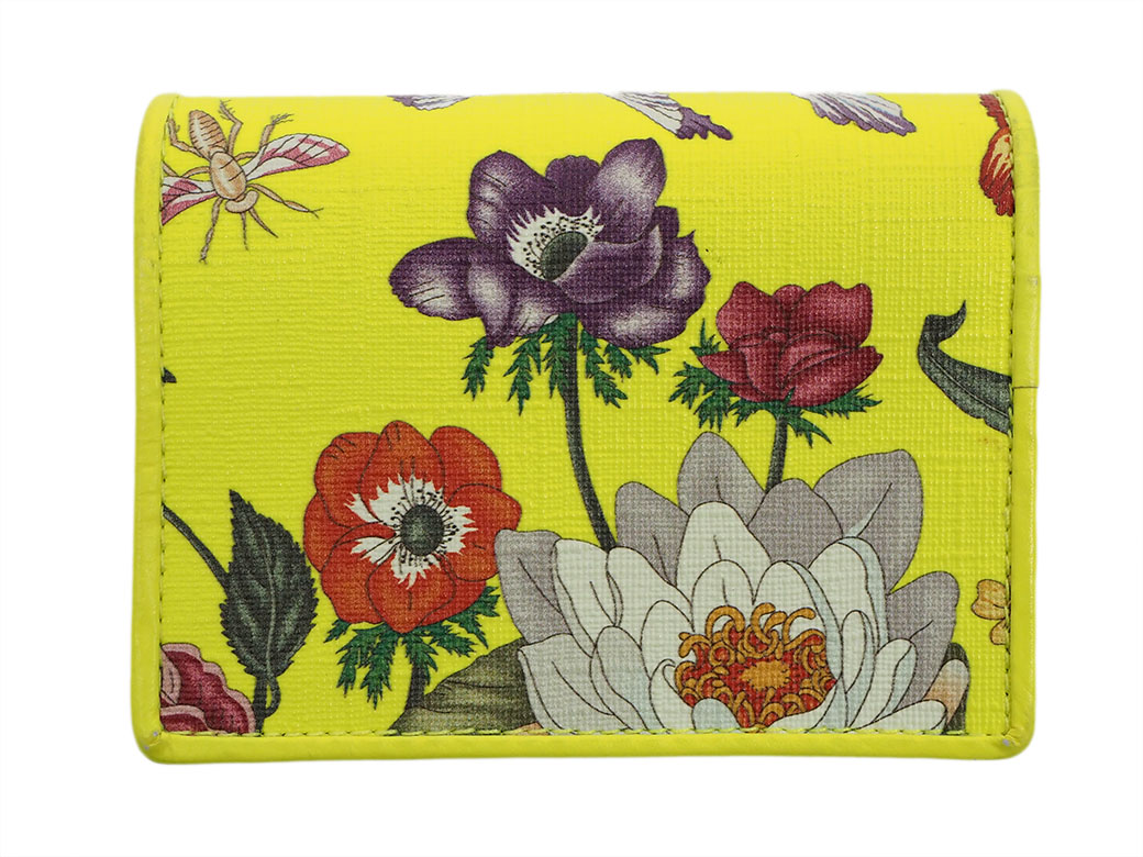 楽天市場】グッチ GUCCI 財布 二つ折り フローラ ズゥミ コンパクト