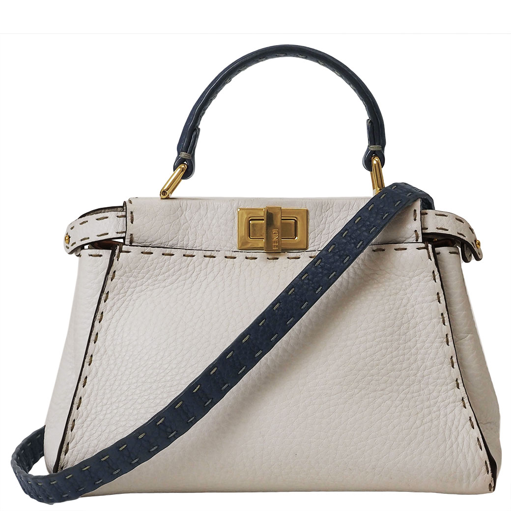 楽天市場】フェンディ FENDI ピーカブー ミニ セレリア バッグ 2WAY