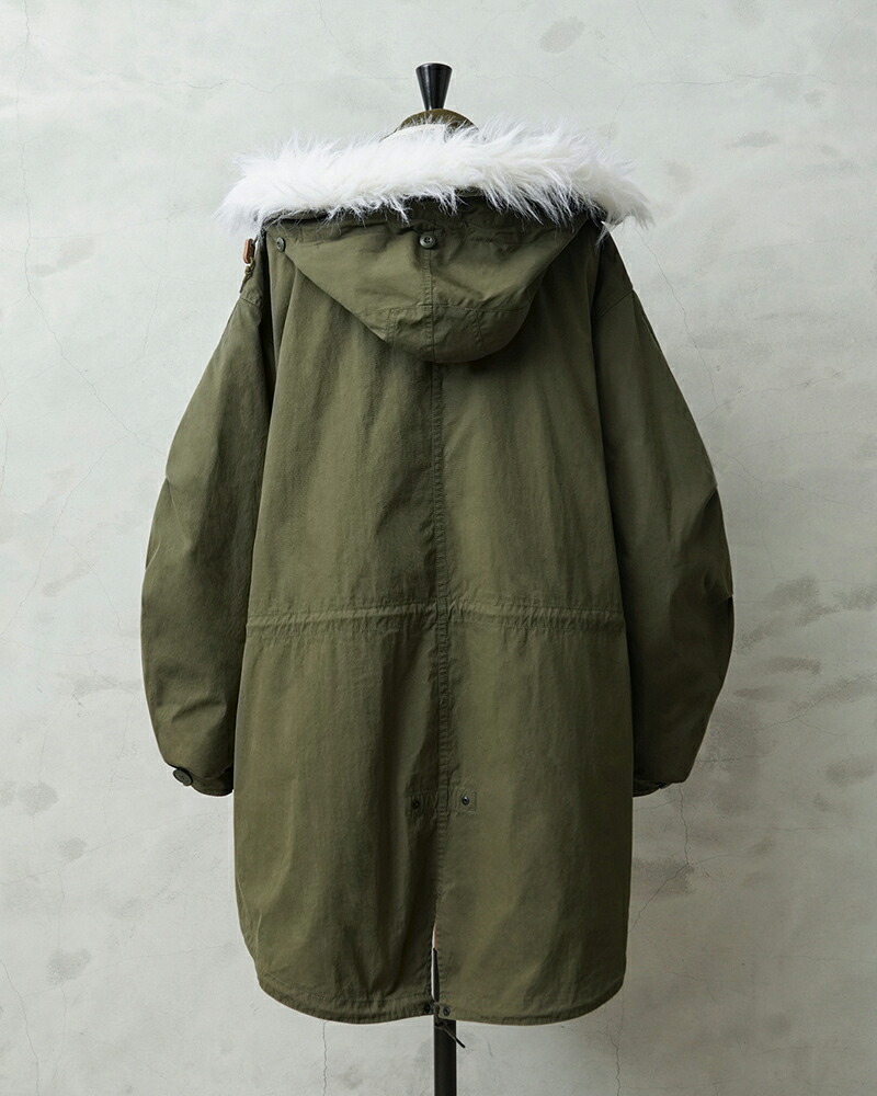 楽天市場】WAIPER.inc 米軍 M-65 フィッシュテールパーカー PRIMALOFT