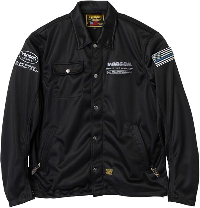 楽天市場】バンソン メッシュ ジャケット vanson（バイク用品｜車用品