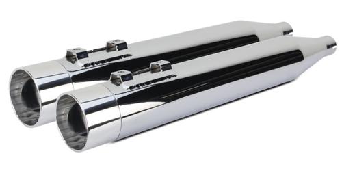 楽天市場】DUAL スリップオンマフラー クローム/ポリッシュアルミ